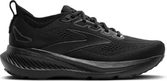 Brooks Mens Glycerin 23 Road-Running Shoes Black 14 Wide