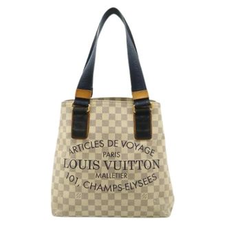 Louis Vuitton Pre-owned Plan Soleil Damier Azur tote bag - Pre-owned - Mujer - Beige - ONE SIZE
