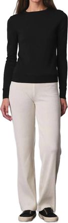 Avenue Montaigne Flavia Corduroy Pants In Off White