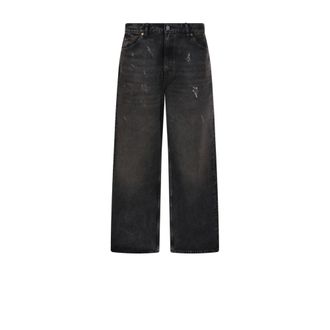Our Legacy Straight Jeans, male, Black, Size: W31 Nebula Wash Vast Cut Jeans