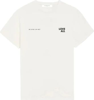 Ih Nom Uh Nit T-shirt con stampa - Bianco