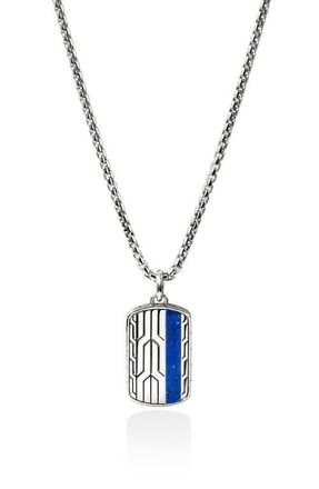 John Hardy Icon 50 Pendant Necklace in Lapis Lazuli at Nordstrom, Size 22