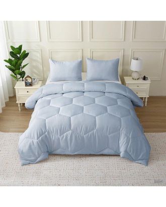 St. James Home Better Style Oversized Honeycomb Comforter Set