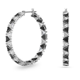 Swarovski Ortyx Oorbellen - Dames - Oorbellen - Grijs - ONE Size - Accessoires
