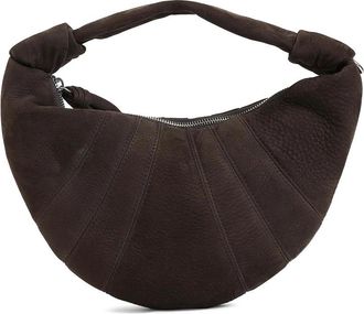 Christophe Lemaire Leather Mini Fortune Croissant Bag
