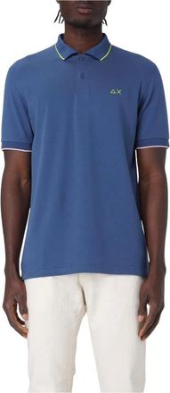 Sun 68 Hombre, Camisetas, Azul, Talla: M