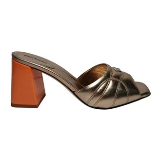 Dirk Bikkembergs Heeled Mules, female, Multicolor, Size: 10 US Heeled Mule