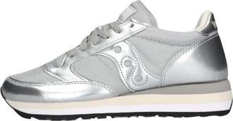 Saucony Jazz Triple Low-Top Sneakers - Dames - Sneakers - Grijs - 37 EU - Leer - Schoenen