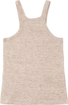 Fortela Cassidy Linen Tank Top in Melange Grey at Nordstrom, Size X-Small Eu