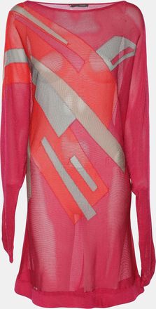 Marina Rinaldi Multicolor Knit Full Sleeve Sweater