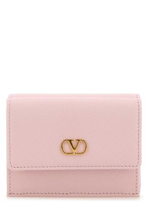 Valentino Garavani Pink Leather Wallet