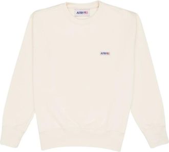 Autry Sweatshirt Main - Dames - Sweatshirts & Hoodies - Beige - Maat: S Katoen