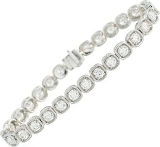 Luxury Bazaar Bracciale con diamanti - Argento