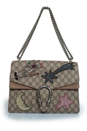 Gucci Pre-owned Womens GG supreme shooting star Dionysus bag - Multicolour Canvas - One Size