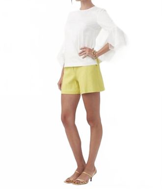 Trina Turk Fontaine Bleau Top In White