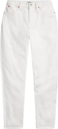 Polo Ralph Lauren Slim-fit Carrot Broek - Dames - Slim Fit Broeken - Wit - W31 - Katoen - Broeken