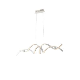 Netlighting Mystral Integrated LED Ceiling Pendant White 4000K