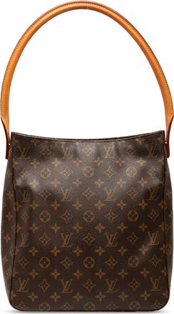 Louis Vuitton Pre-owned Womens Monogram Looping Gm - Brown Textile - One Size