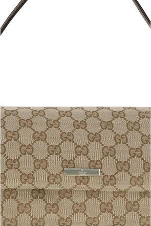 Gucci Womens Shoulder Bag Madison Vintage Sand-Dark Brown Fabric Sand/dark