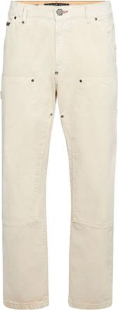 Philipp Plein Pantaloni con effetto vissuto - Toni neutri