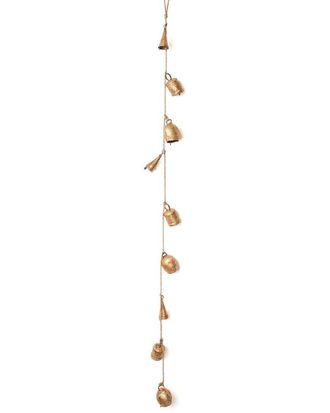 Matr Boomie Matr Boomie Rustic Bell Hanging Garland - Hand Tuned