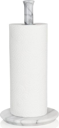 Andrea House Haushaltsrollenhalter Betty aus Marmor - Weiss