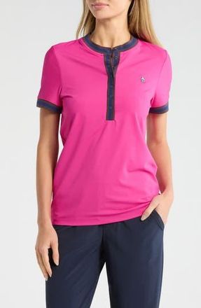 Original Penguin Golf Knit T-Shirt in Fuchsia Red at Nordstrom Rack, Size X-Small