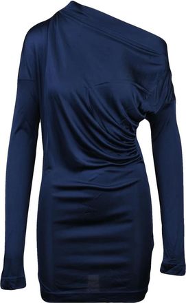 Vivienne Westwood Kleedjes, Dames, Blauw, S, New Drape Tunic