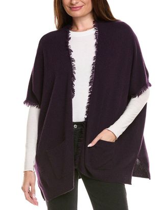 Amicale Cashmere Knit Cashmere Cape