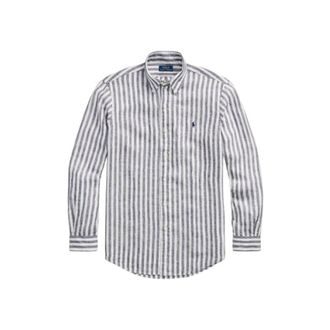 Polo Ralph Lauren Heren, Overhemden, Blauw, Maat: S Linnen