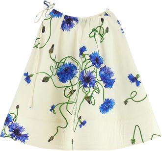 Stella McCartney Womens Blue Cotton Blouse