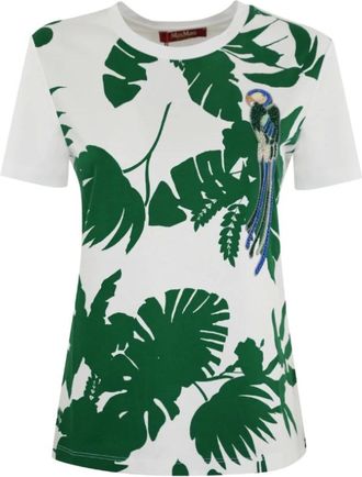 Max Mara Mujer, Camisetas, Blanco, Talla: M