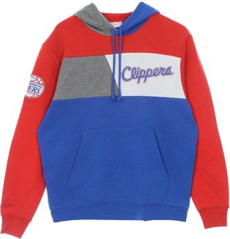 Mitchell & Ness NBA Kleurblokkerende Fleece Hoodie - Heren - Hoodies - Veelkleurig - XL - Katoen - Hoodies & sweatvesten