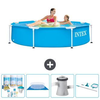 Intex Piscina Con Estructura Redonda - 244x51 Cm - 7-piezas S20987