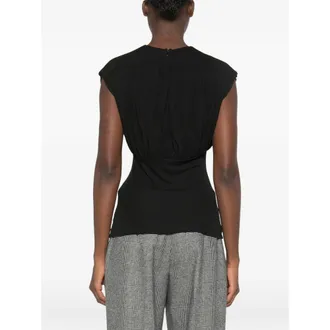 Anine Bing Fluid Viscose Shirt - Black
