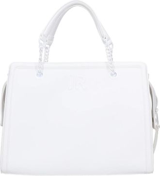 John Richmond Faux Leren Tas - Dames - Handtassen - Wit - ONE Size - Leer - Tassen