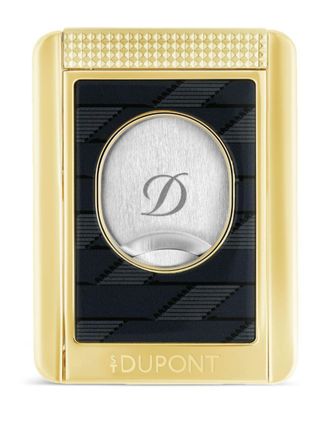 S.T. Dupont 1872 monogram cigar cutter - unisex - Brass - One Size - Black