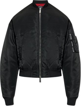 Dsquared2 Bomberjack - Heren - Bomber jackets - Zwart - L - Jassen