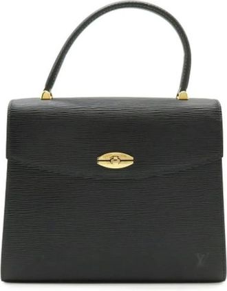 Louis Vuitton Pre-owned Epi Handbag - Dames - Vintage Handtas - Zwart - ONE Size - Leer - Vintage