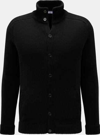 Braun Hamburg Men - Cashmere cardigan black