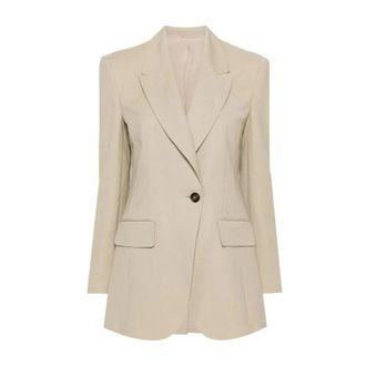 Brunello Cucinelli Donna, Giacche, Beige, M, new