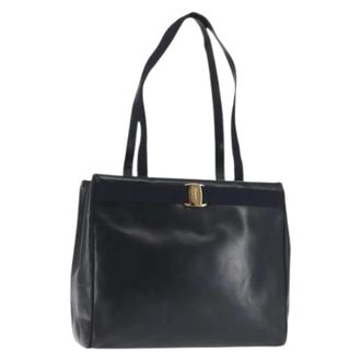 Ferragamo Bolso Tote Pre-owned - Pre-owned - Mujer - Negro - ONE SIZE