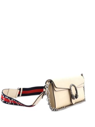 Gucci Dionysus East-West Flap Bag Leather Small shoulder bag - Toni neutri