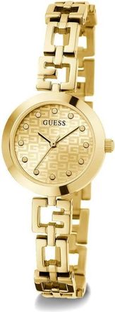 Guess Accessoires, Dames, Geel, ONE Size, Dames Armbandhorloge Lady G goud 26 mm Gw 0549L2