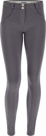 Freddy Leggings FREDDY Leggings WRUP1RC001ORG, Damen, Gr. XL, EURO, grau (pewter), Obermaterial: 81% Baumwolle CO. 19% Elasthan EL., Hosen Leggings