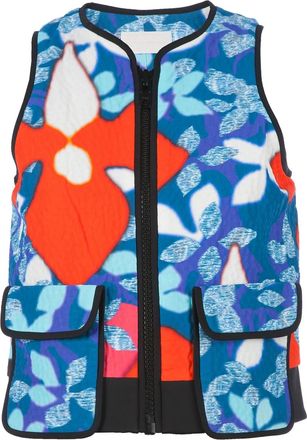 Peter Pilotto print gilet - Rosso