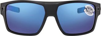Costa DIEGO Blue Mirror Polarized Glass Mens Sunglasses DGO 11 OBMGLP 62
