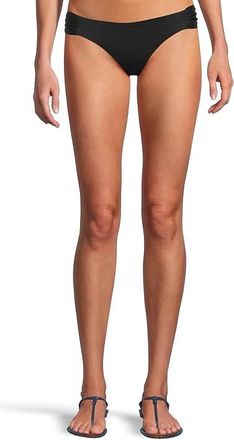 BECCA by Rebecca Virtue Muse American Fit Bottom Womens Swimwear Black : XL, Nylon/Spandex