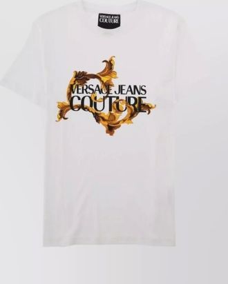 Versace Jeans Couture cotton logo t-shirt