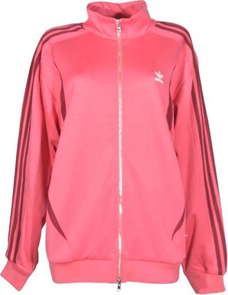 adidas Track Top - Dames - Sportshirts - Roze - XL - Fitness